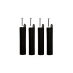 Literie duvivier - jeu de pieds de lit jeu de 4 pieds - 11387