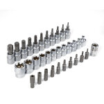 Hofuton 34 pices jeu coffret douille torx i jeu d'crous e4 - e20 i jeu douille torx t10 - t60 i inserts ...