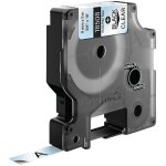 Ruban encreur dymo ind rhino 18508 polyester couleur de ruban: transparent couleur de police:noir 9 mm ...