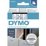 Ruban d'tiquetage dymo d1 45014 couleur de ruban: blanc couleur de police:bleu 12 mm 7 m