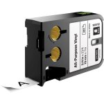 Ruban d'�tiquetage en papier vinyle dymo 1868752 xtl couleur de ruban: blanc couleur de police:noir 19 ...