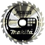 E - 01915 lame scie circulaire efficut tct 235x30 mm 24 dents 2, 2 mm bois - makita