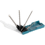 E - 13596 makita coffrets 4 forets sds - plus avec support