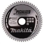 E - 16863 efficut tct lame de scie circulaire 190x30 mm pour aluminium - makita