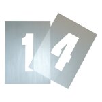 E - coll - pochoir 150mm pour marquage au sol