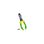 E - robur - 221002 - pince coupante diagonale renforc�e isol�e. manches bimati�re, acier poli noir. capacit� ...