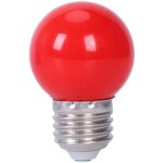 E27 3w 6 smd led lampe une �conomie d'�nergie globe ampoule ac 110 - 240v, rouge