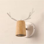 E27 applique murale luminaire lampe murale enfant deco cr�atif antlers cerf forme luminaires lampe (ampoules ...