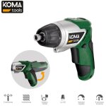Tournevis a batterie reversible 3. 6v lithium 1300ma 17, 5x14, 8cm koma tools