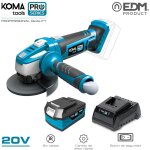 Koma tools - pack koma meuleuse 20v - batterie 4. 0ah - chargeur - 08760
