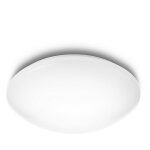 Eclairage - plafonnier led, diam�tre 23 cm, 4000 k, 6 w, blanc 915005777701 - philips