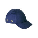 Earline - casquette anti - heurt 100% coton bleu marine - coverguard - 57300