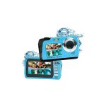 Easypix - w3048 edge iceblue - appareil photo sous - marin, 48mp double affichage