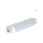 L'ebenoid - l'ebenod 055315 rglette salle de bains eo s19 led 400lm 3000k inter pc 2p + t blanc