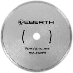 Eberth - disque  trononner diamant pour la pierre, le bton et le carrelage, disque diamant de 230 ...
