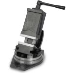 Eberth - etau de machine rotatif et basculant en acier moul�, max. largeur de serrage 80mm, largeur des ...