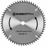 Lame scie circulaire bois �210mm al�sage 16mm 60 dents carbure ? eberth