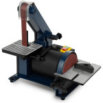 Eberth ? ponceuse � bande 300w �125mm ? faible vibration ? pour pon�age bois dur ? ch�ssis robuste avec ...