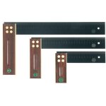 Ece - querre longueur du poteau 150 mm graduat. grav�e laser mm bois de paliss.