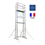 Escalux - echafaudage aluminium c: 150 kg haut. travail 7 m