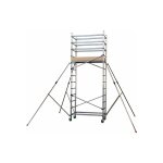 Echafaudage domestique kit d�nivel� - hauteur de travail maximale de 4. 80m - al410 / alt - liv