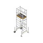 Matisre - echafaudage de jardin - hauteur de plateforme de 5. 00m - me500 - th