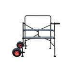Echafaudage de jardin plateau hauteur 0. 83m - double plateau longueur 1. 13m et roues � 250mm - 2400880 ...