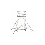 Centaure - echafaudage roulant aluminium - sts 135 2, plancher 1m80 - base standard - longueur 1m35 Centaure - echafaudage roulant aluminium - sts 135 2, plancher 1m80 - base standard - longueur 1m35