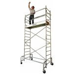 Tubesca comabi - echafaudage roulant junior 200 2m80 plancher