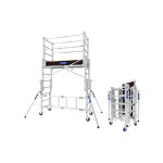 Echafaudage roulant t�lescopique z tower - tubesca comabi