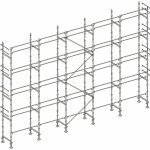 Echafaudages stphanois - echafaudage faadier 160 m lisses al160