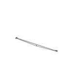 Echafaudages st�phanois - lisse � colliers de 3m