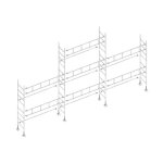 Echafaudages stphanois - echafaudage spcial faitage 7m x 9 m 51 - 9