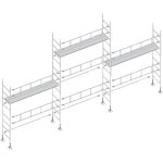 Echafaudages stphanois - echafaudage spcial faitage 7m x 9 m p