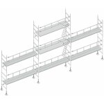 Echafaudages stphanois - echafaudage spcial faitage 7m x 9 m pt galvanis