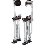 Echasses pour cloison seche reglables 45, 7 - 76, 2 cm echasses plaquiste alliage dealuminium charge ...