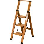 �chelle 3 marches pour la maison pliable - aluminium - ililo fit ww pro