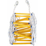 Echelle de corde d'�vacuation de feu 10m echelle de s�curit� incendie r�sistant avec mousquetons