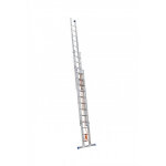 Hailo - echelle coulissante  corde 3 plans 3x12 chelons 150 kg