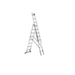 Svelt - echelle coulissante  corde 3 plans - 3x7 barreaux - longueur 4. 90m - sve - sce30005