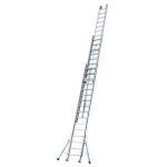 �chelles � coulisse � corde 3 plans platinium 500 agrip, 3x13 �chelons, hauteur de travail maxi 9, 40 ...