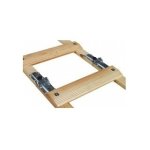 Echelle de couvreur pliante renforcee confort - longueur:5 m (2 x 2, 5 m)entraxe marches:33 cmnb éc Echelle de couvreur pliante renforcee confort - longueur:5 m (2 x 2, 5 m)entraxe marches:33 cmnb éc