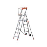 Echelle direct - escabeau pirl de 1. 31m de hauteur de plateforme - plt05