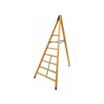 Matis�re - echelle fruiti�re bois 9 barreaux - hauteur max. de travail 3. 83m - edc300