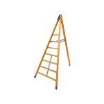 Matis�re - echelle fruiti�re bois 7 barreaux - hauteur max. de travail 3. 33m - edc250