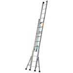 Tubesca comabi - tubesca - comabi - �chelle coulissante � corde 2 plans aluminium gr ? longueur 5 � 12 ...
