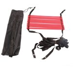 �chelle de saut pour ballon de football de 5 m, entra�nement de flexibilit� et de vitesse, fitness (rouge) ...