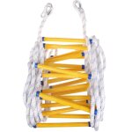 Echelle de secours 10m avec mousquetons echelle d'incendie en cas d'urgence pour evacuation de fentre ...