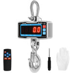 �chelle suspendue �lectronique 2000kg / 4400lb, pr�cision �lev�e, �cran led, acier r�sistant, crochet ...