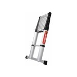 Telesteps - echelle tlescopique 3. 80m avec barre stabilisatrice - hauteur de travail max. 4. 60m - ...